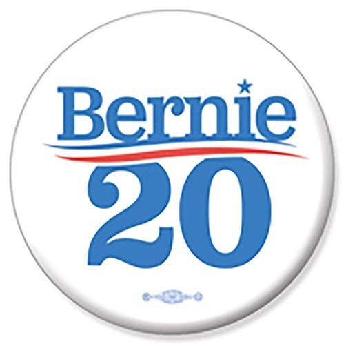2020 Bernie Sanders For President Button