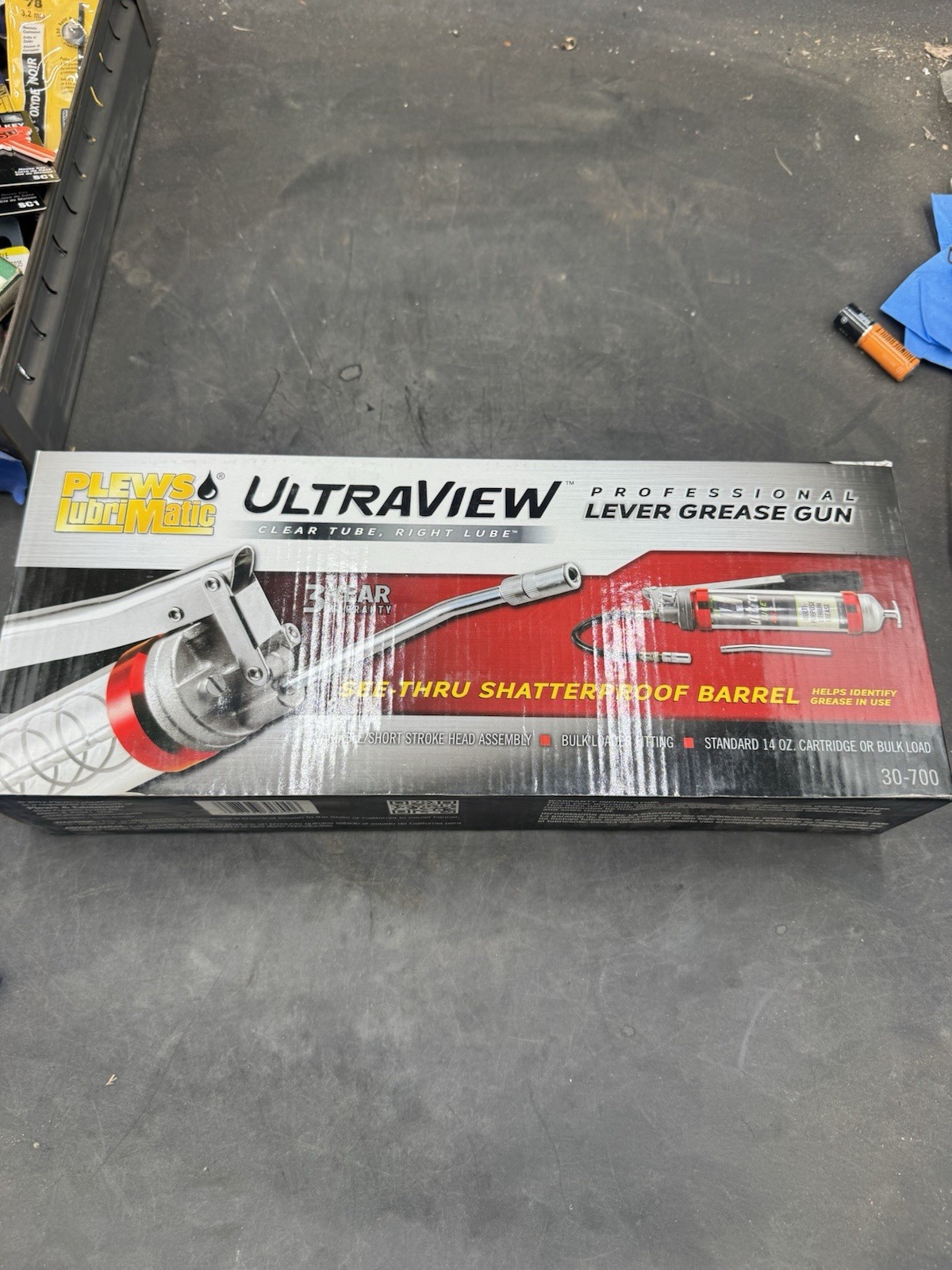 Plews Lubrimatic Grease Gun 30-700