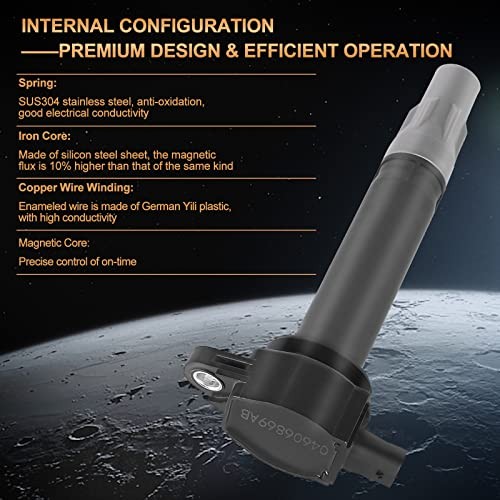 Ignition Coil Pack Fits for Chry 300 Pacifica Sebring Town Country, for Dodge