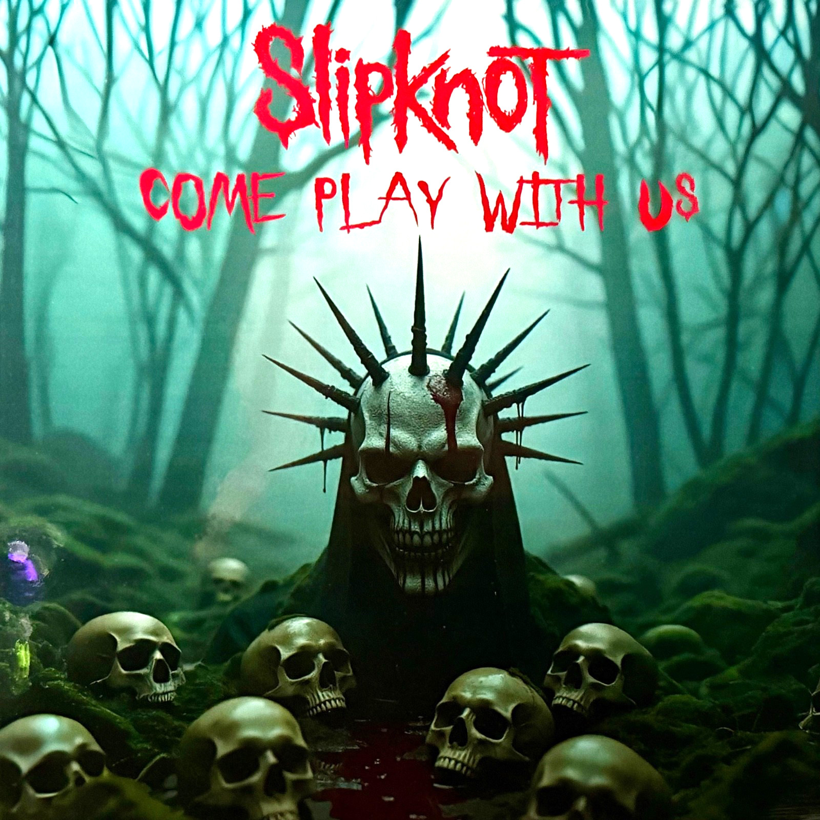 Slipknot Come Play With Us Live LP Blue Smoke Vinyl Minneapolis MN 1999 NEW #’d