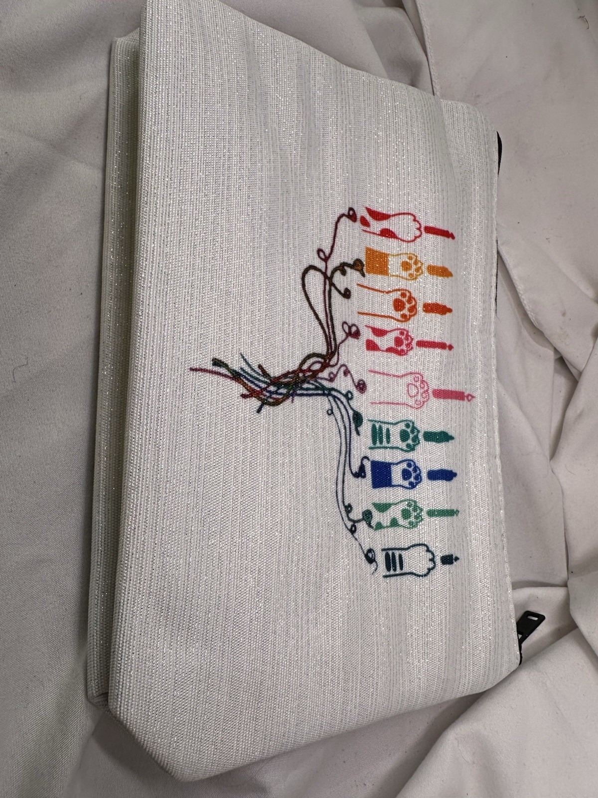 Happy Hanukkah for Women Makeup Bag Pencil Case Student Jewish Gifts