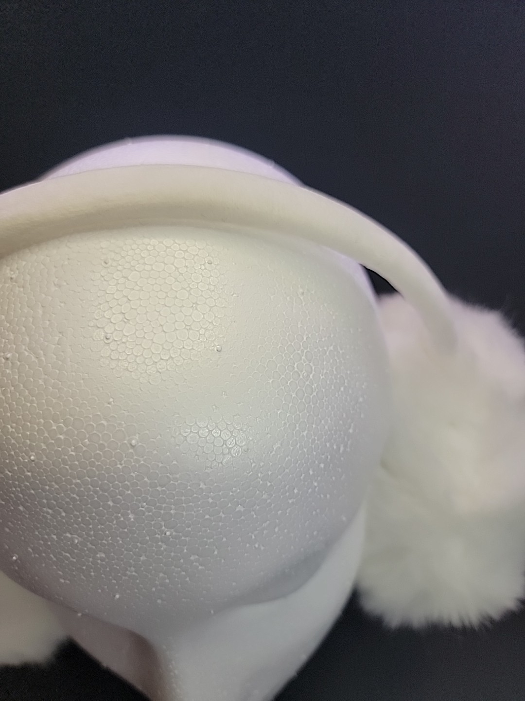 Set Of 2 Faux Fur Black/White Earmuffs Unisex Cold Weather Adult Christmas gift