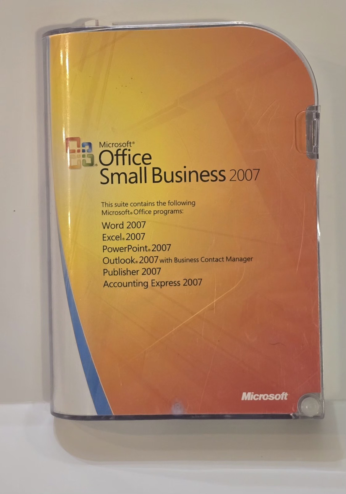Microsoft Office Small Business Software 2007 With Product Key 2 Discs Manual