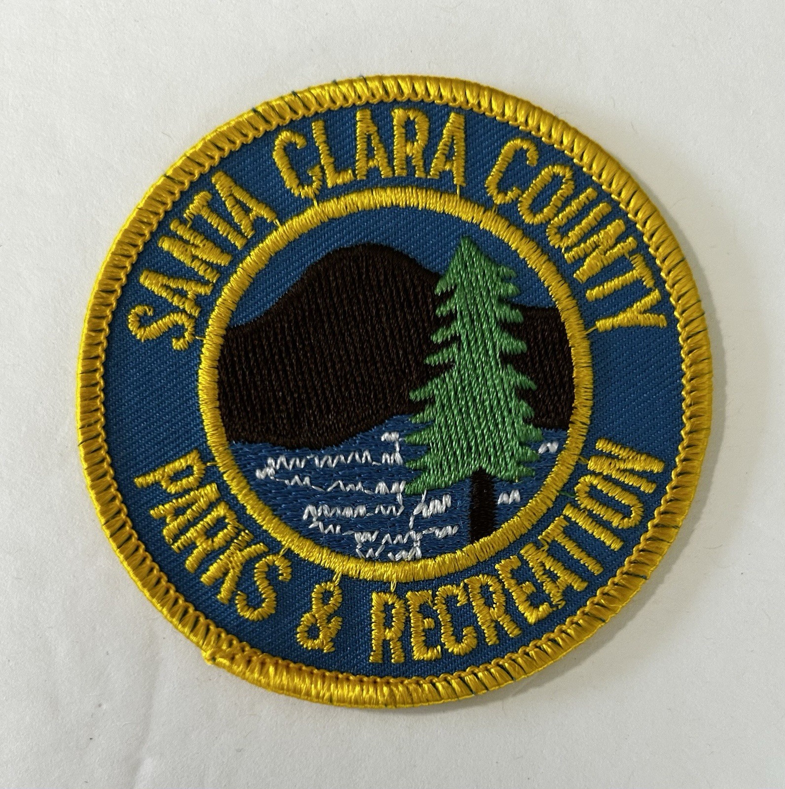 VINTAGE CALIFORNIA CA SANTA CLARA COUNTY PARKS & RECREATION PATCH #PDD36
