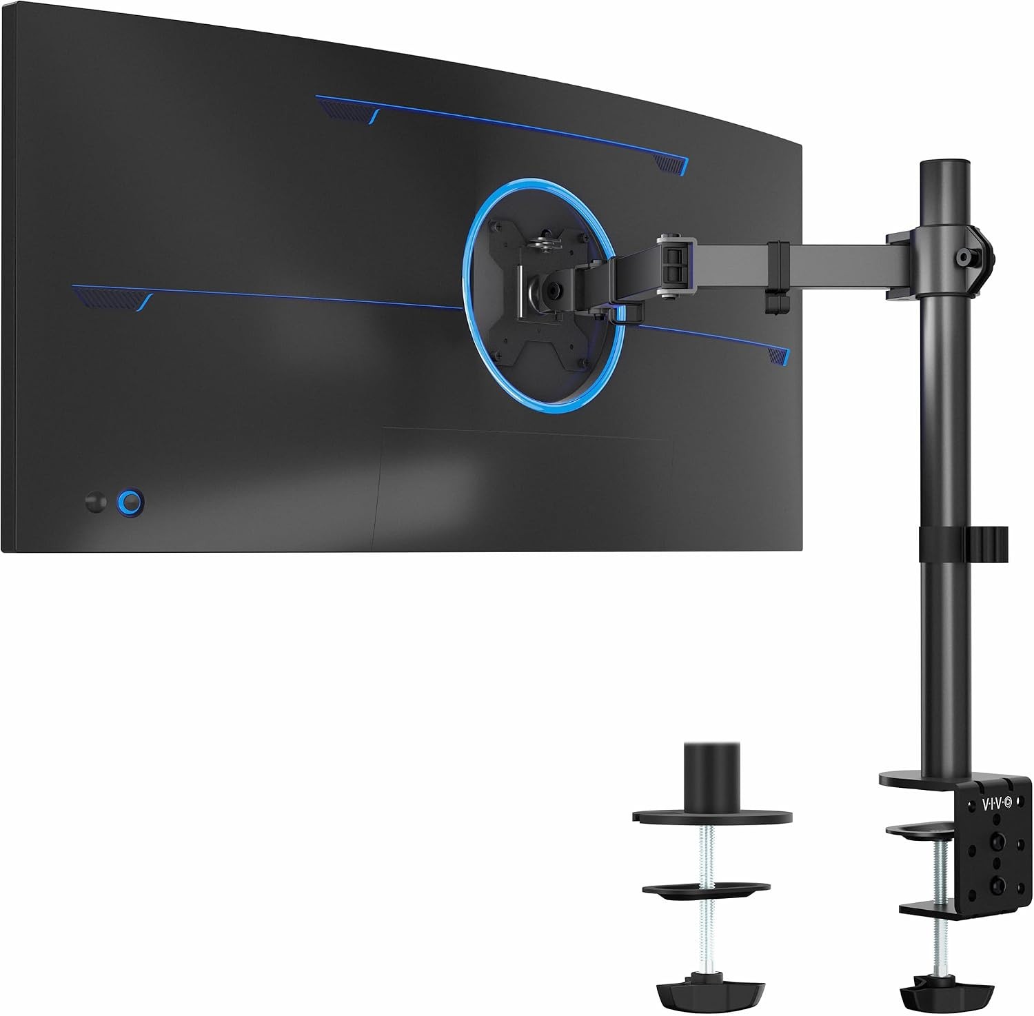 13 to 38 inch Ultrawide Monitor Arm Desk Mount, Regular Screens up to 32 inches