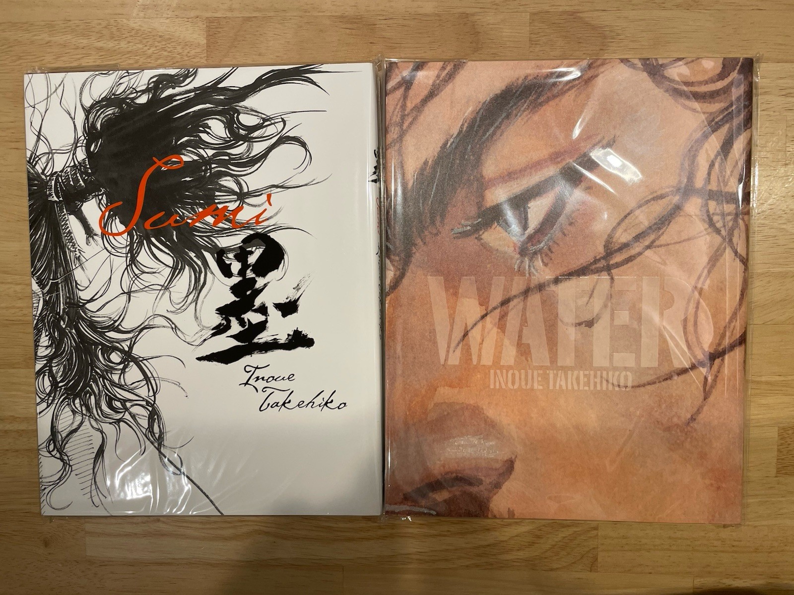 Takehiko Inoue Vagabond Art Book Set - Sumi & Water - Japanese Illustration Book
