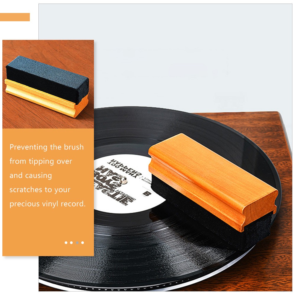Vinyl Record Brush Anti Static Anti-static Cleaning Miss Sponge Cleaner
