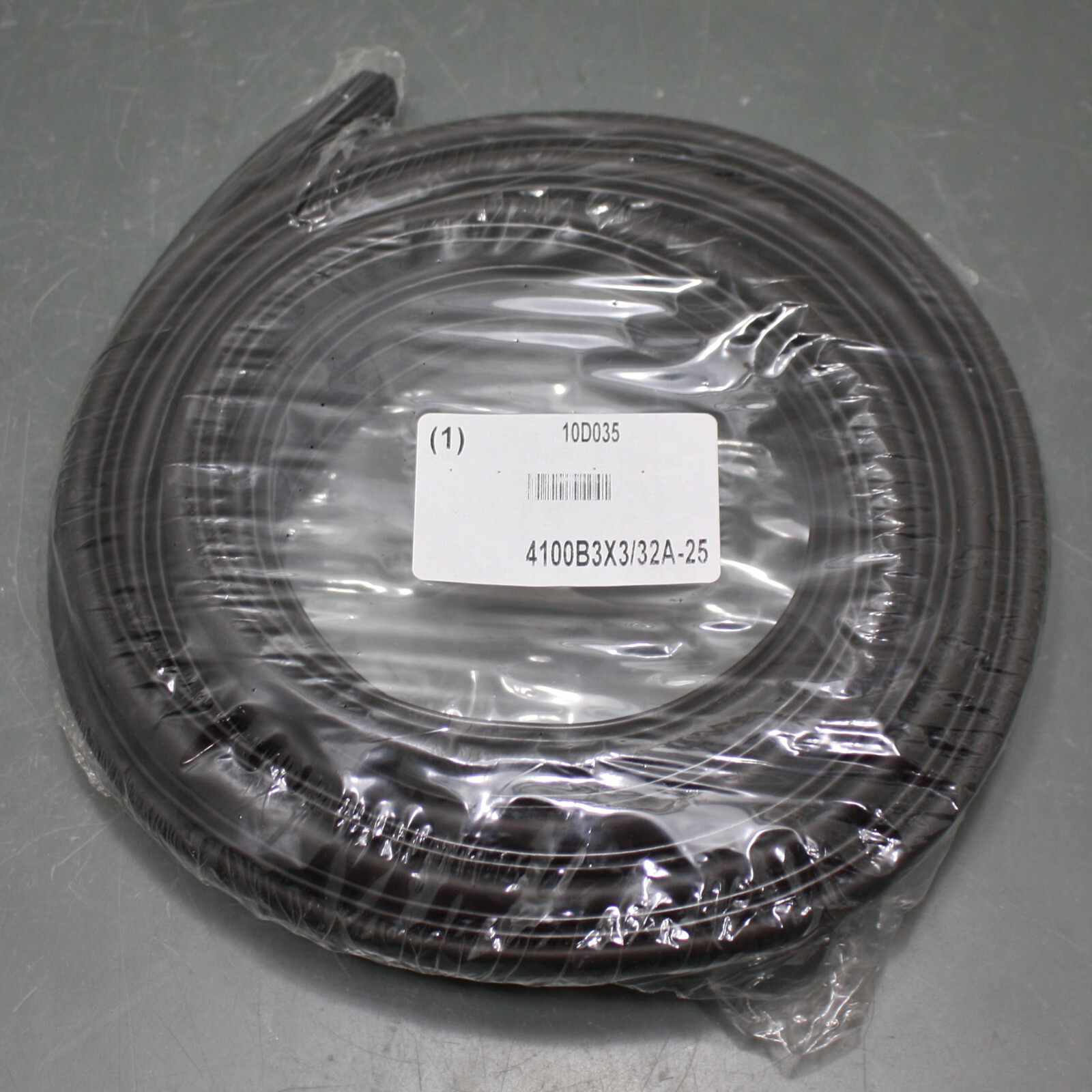 Trim Lok Weatherproofing Seal 4100B3X3/32A-25, 3/32" x 9/16" x 25', EPDM Edging