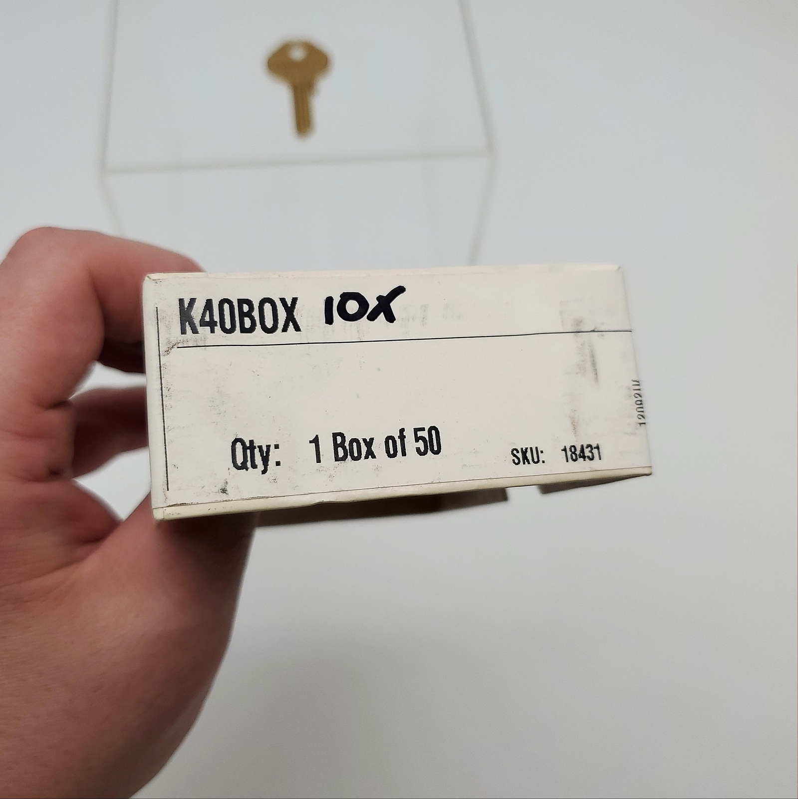 10x Master Lock K40 Padlock Key Blanks For Some Master Lock Padlocks Brass