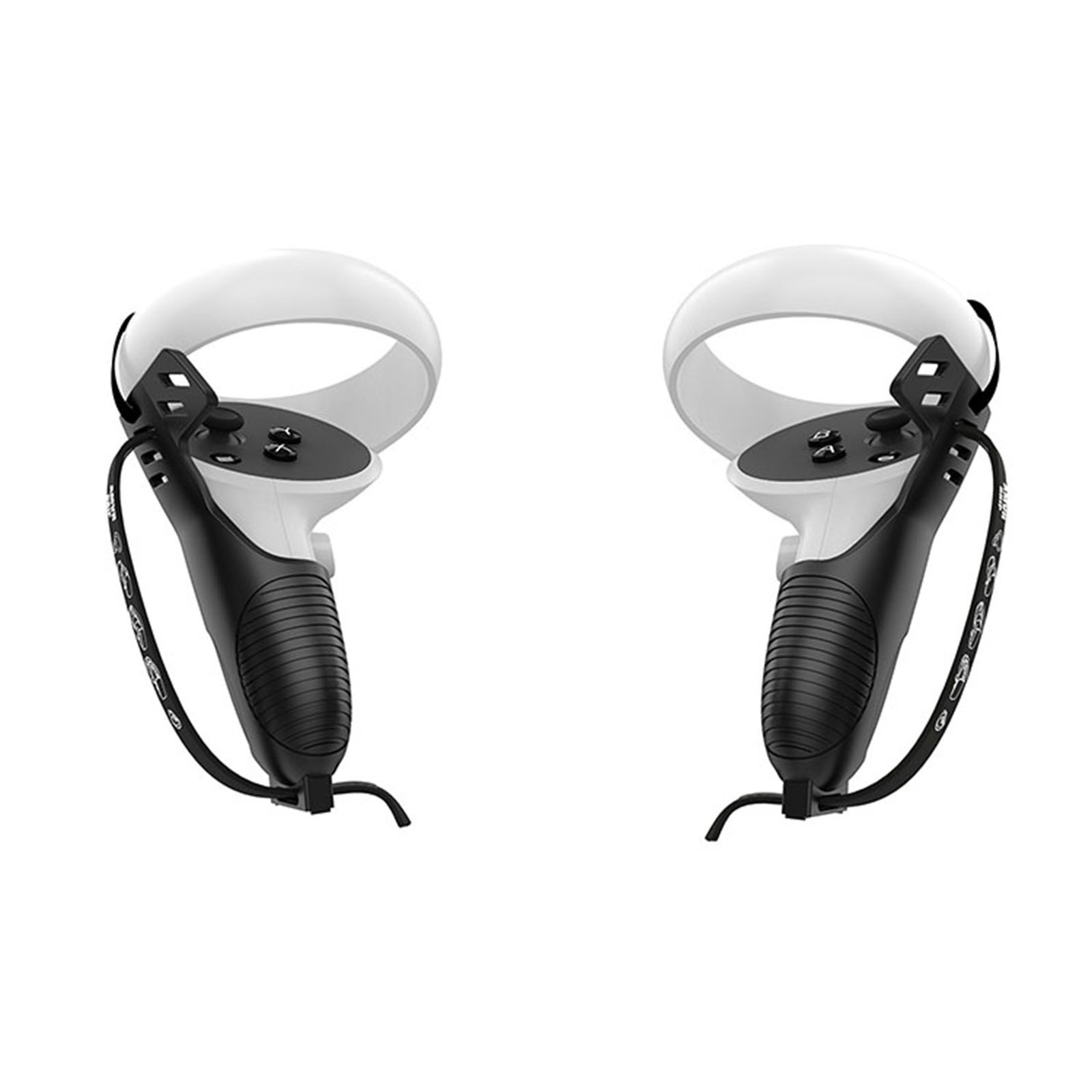 VR Touch Controller Grip Cover W/ Strap for Meta Quest 2 VR Headset Accessories