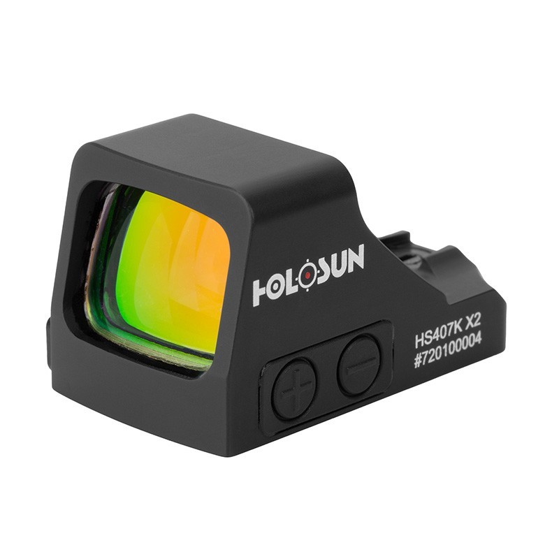 HOLOSUN HS407K-X2 6 MOA Red Dot Sight - Black