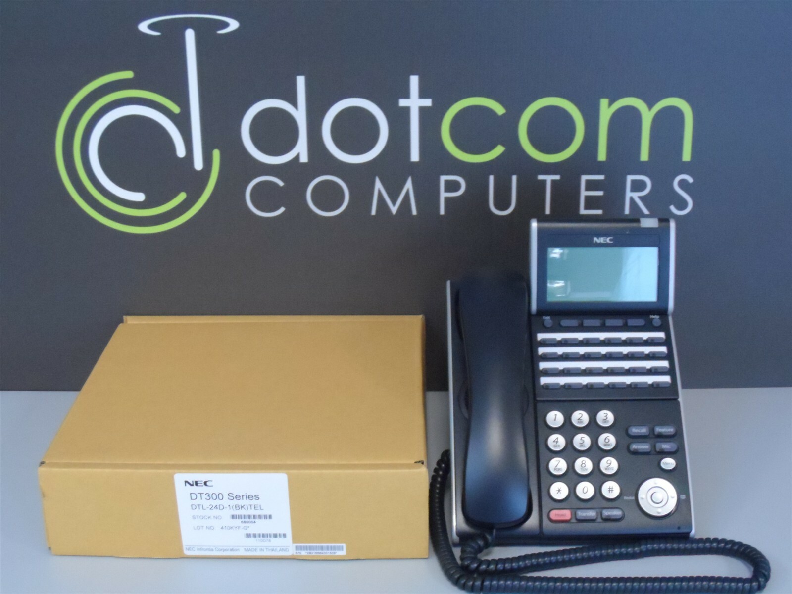 Nec NEW DT300 DTL-24D-1(BK) 24 DTL24 Telephone Black Display 680004 Series