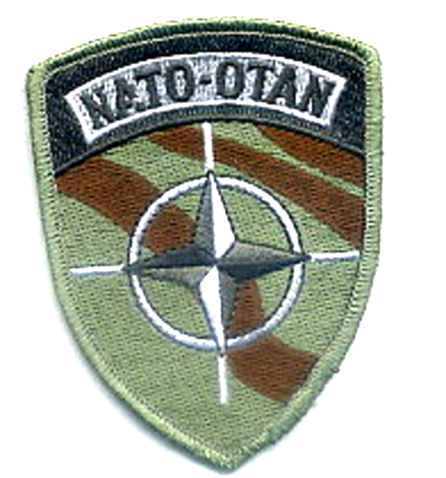 JSOC NATO ISAF ALLIED FORCES TALIBAN WHACKER vêlkrö OD CAMO INSIGNIA: NATO-OTAN