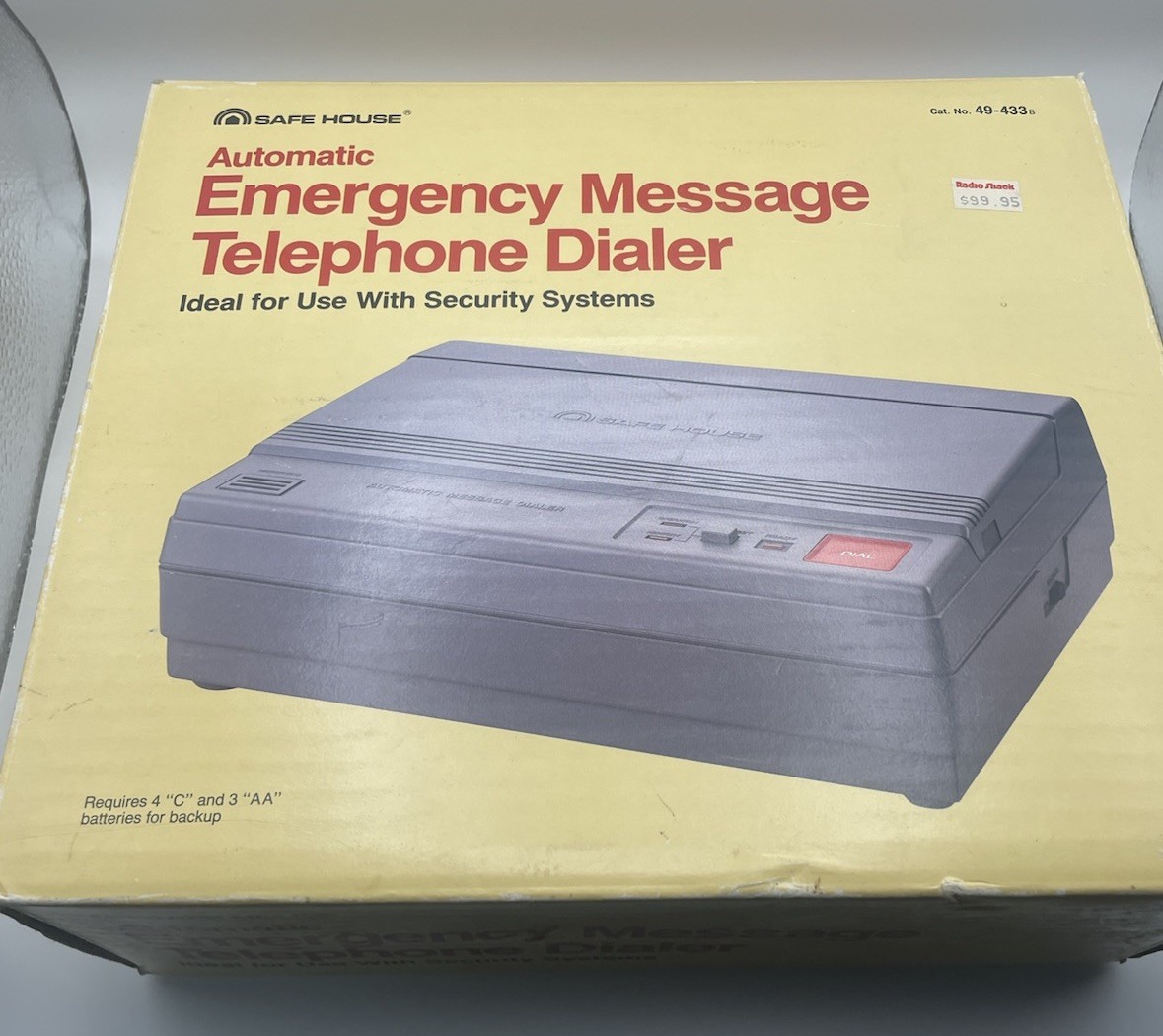 Safe House Automatic Emergency Message Telephone Dialer Radio Shack Read!