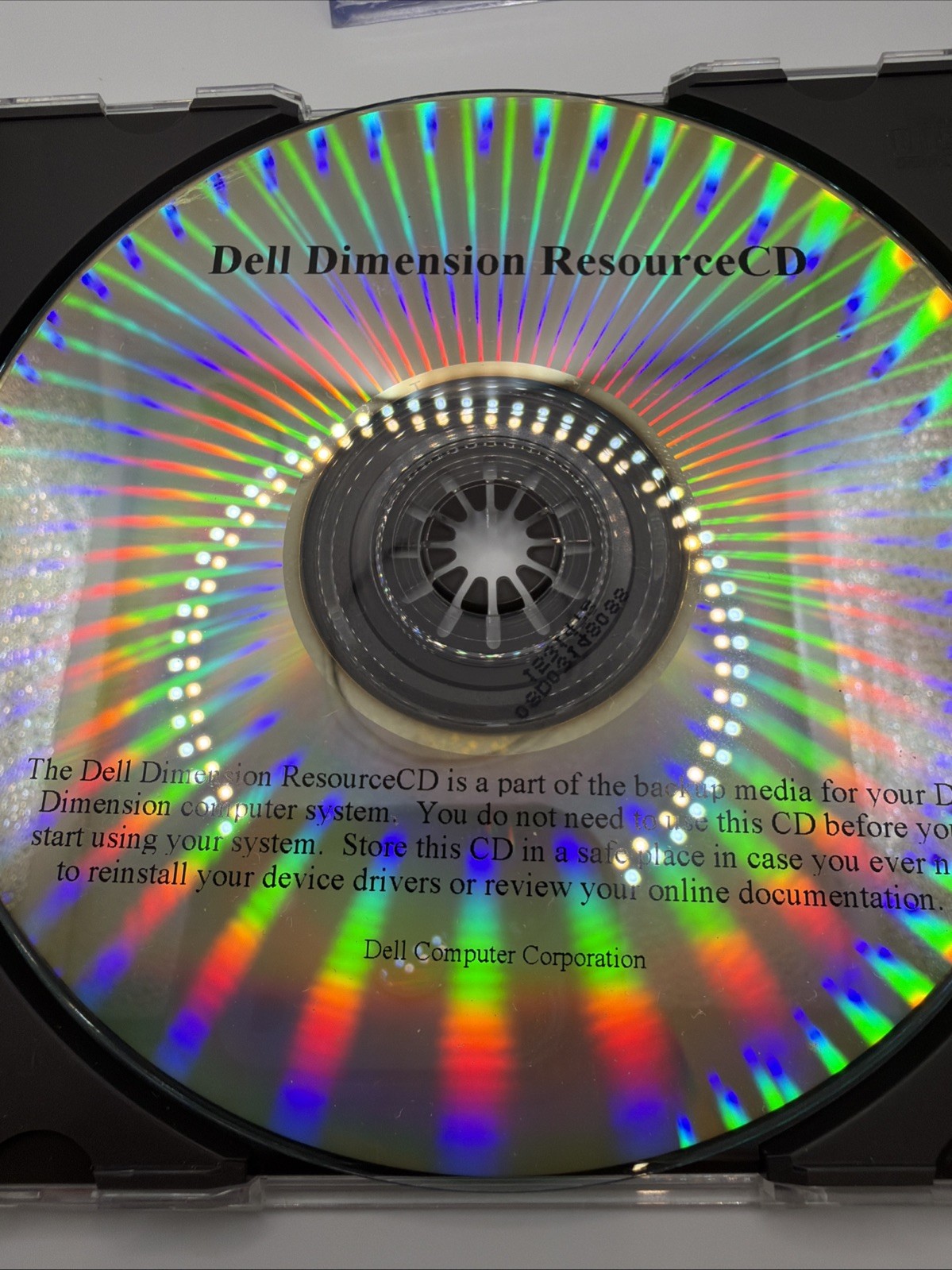 Dell Dimension Resource CD P/N 0628D - Disc Only - Used