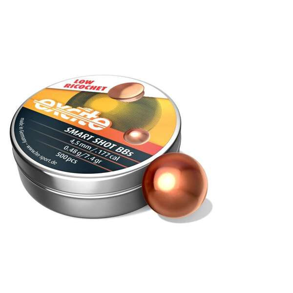H&N EXCITE SMART SHOT BBs 4,50 Qty:750 Weight 0.48 Gram / 7.40 Grain