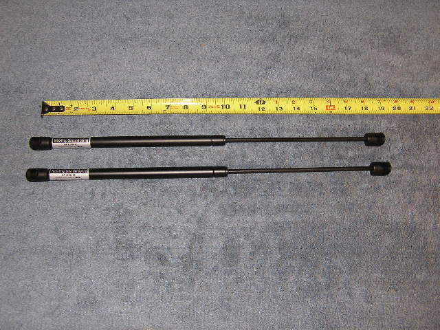 2ea 10# 18.5 in Tool Toy Box Chest Shock Rod Strut Support Lift Spring 10LB  18"