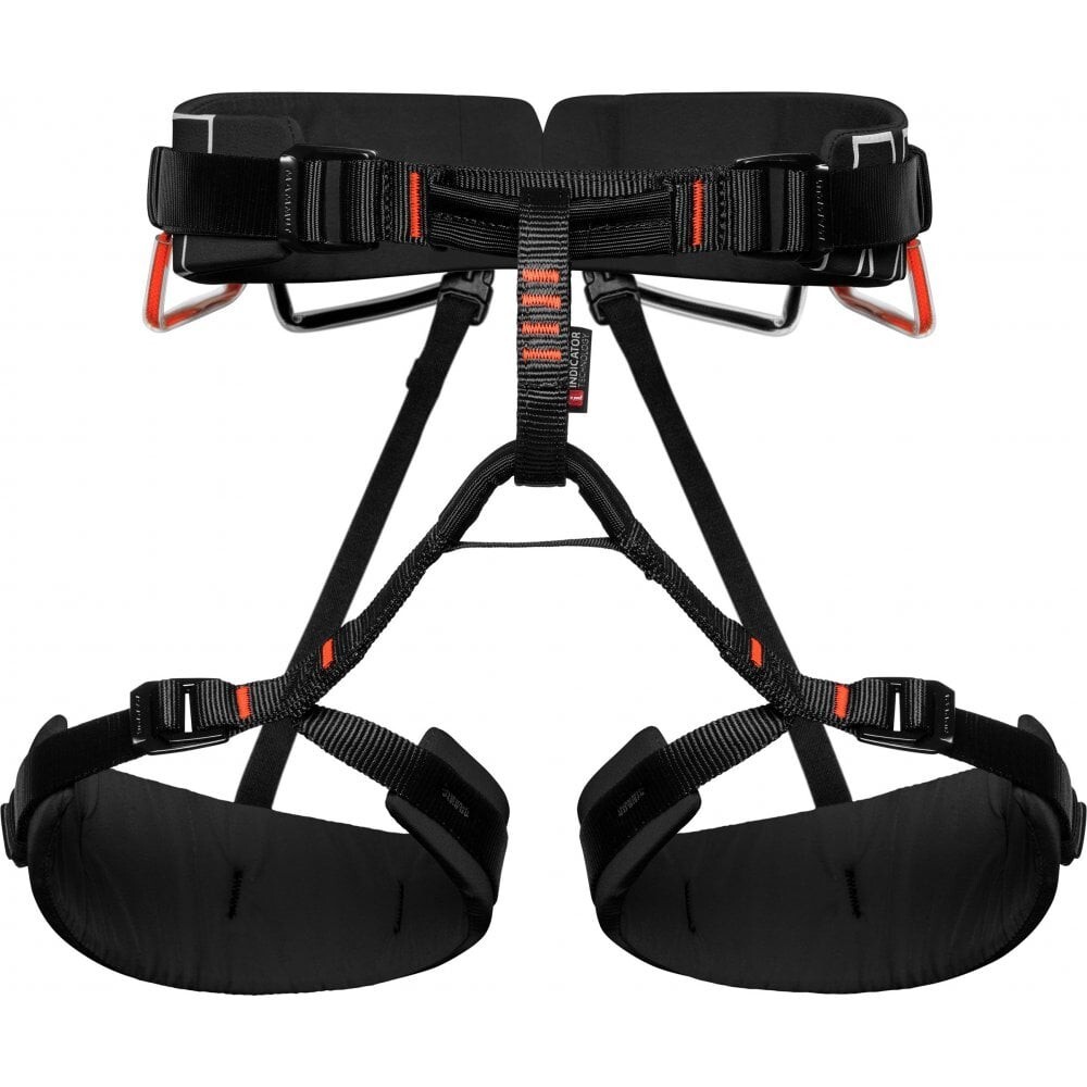 Mammut - 4 Slide Harness - Climbing harness Orange-Black -XS-M