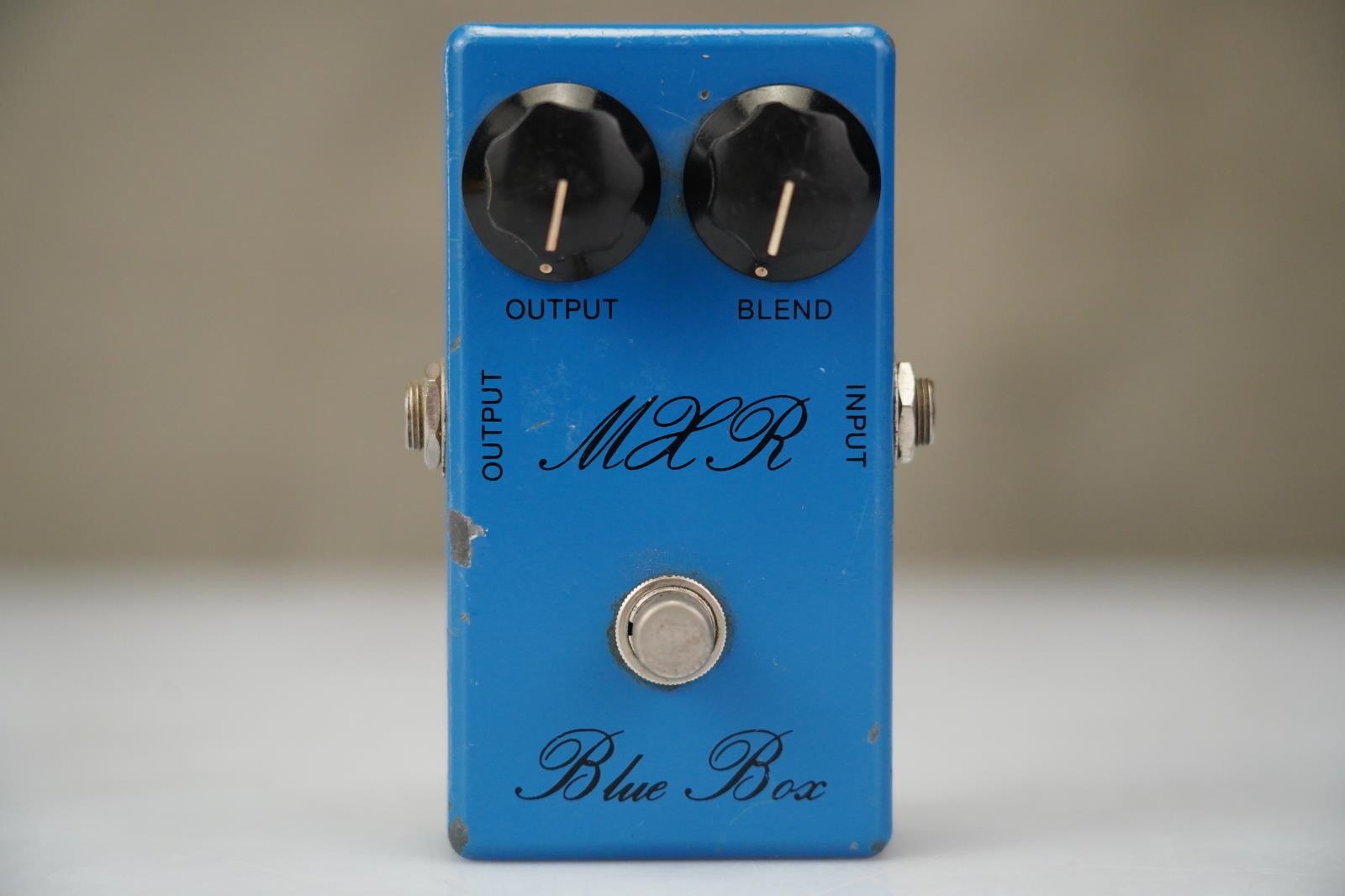 MXR Blue Box Bud Script Logo Pedal #59346