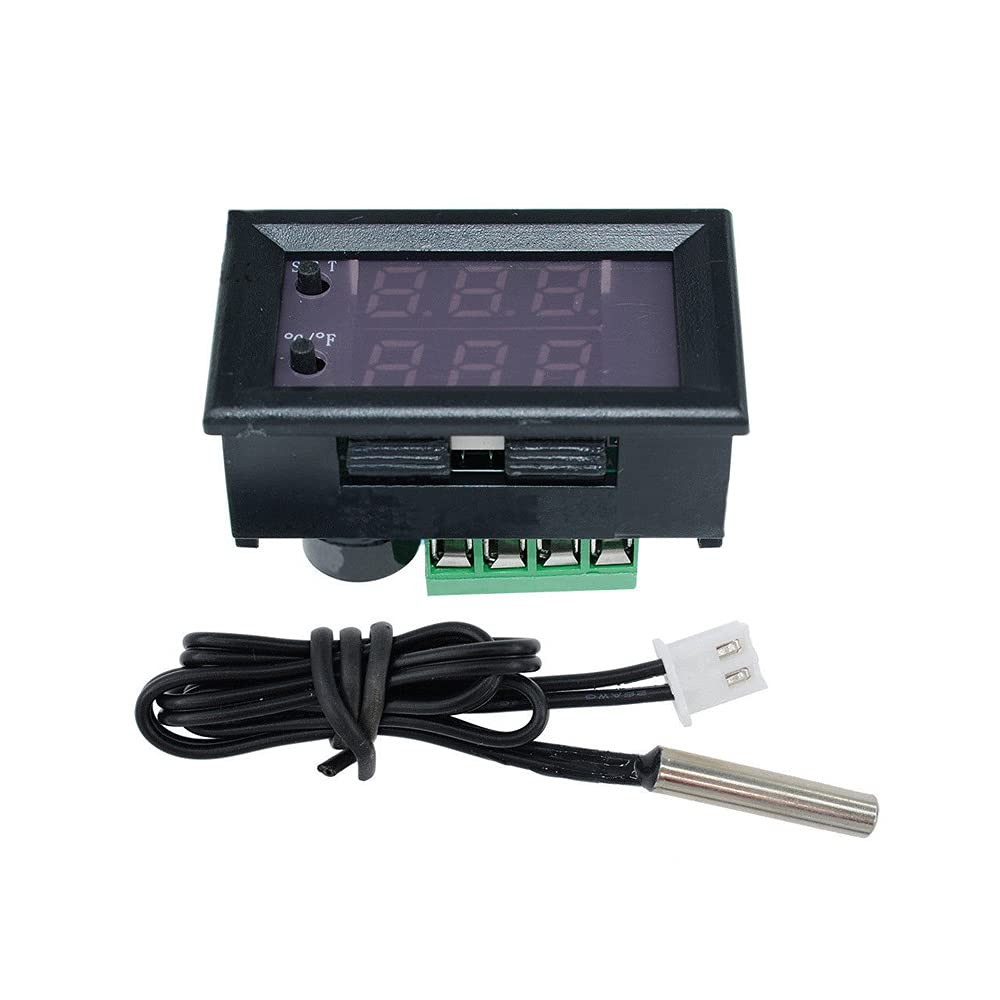 Ximimark DC12V-50-110℃ W1209WK Digital Thermostat Temperature Control Black