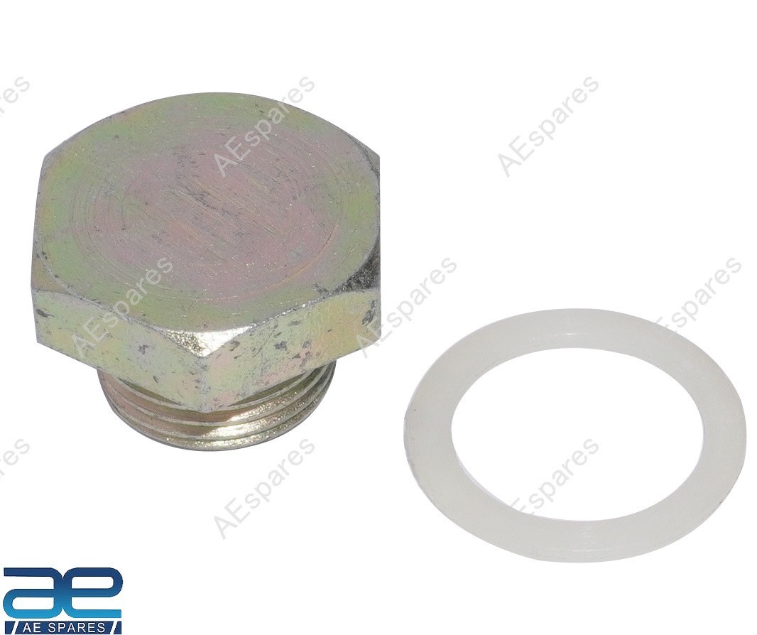 Oil Pan Drain Plug Fits Ford 3600 Tractors
