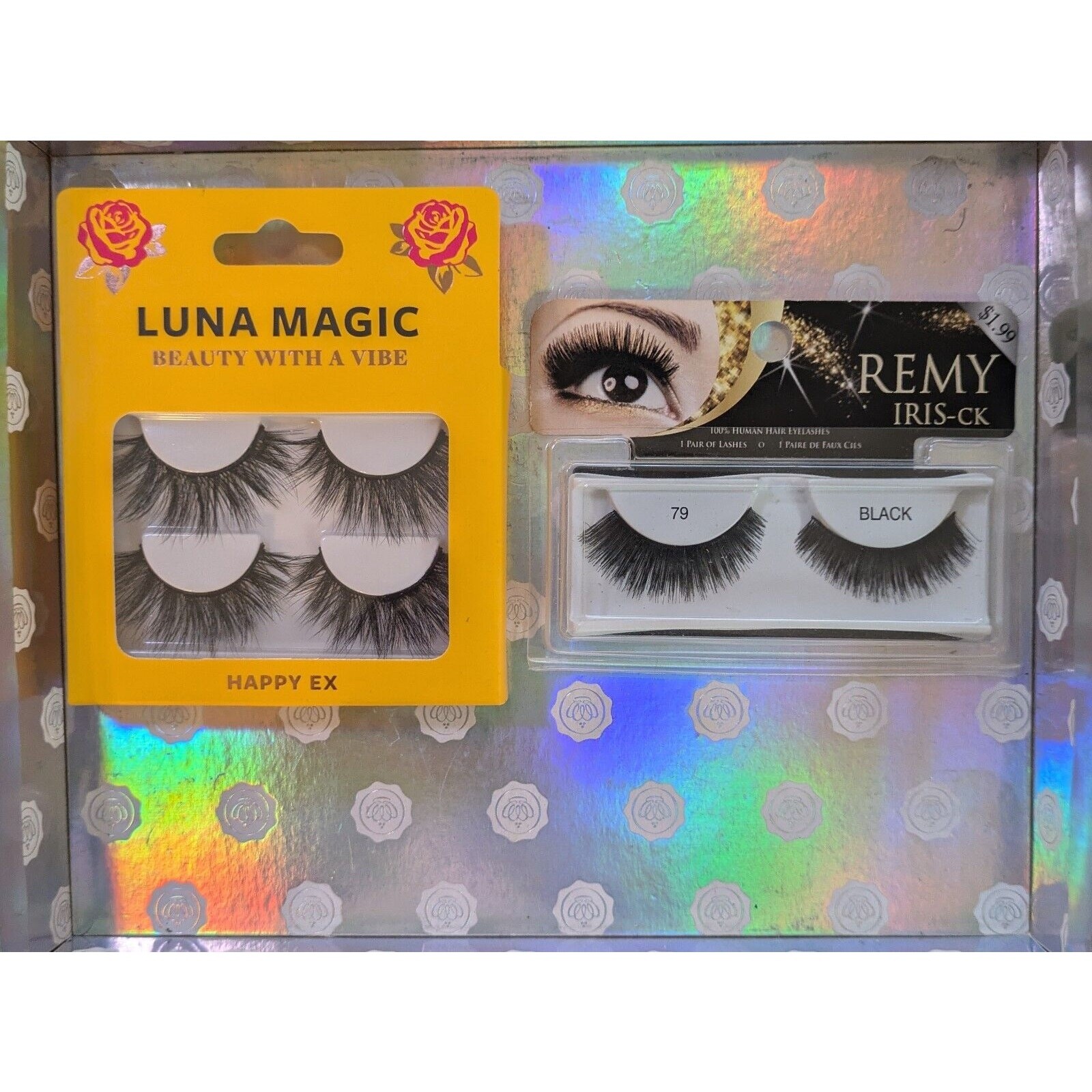 Lot of 2 Packs Of Eyelashes ~ Luna Magic Happy EX & Remy IRIS - CK #79 ~ NEW