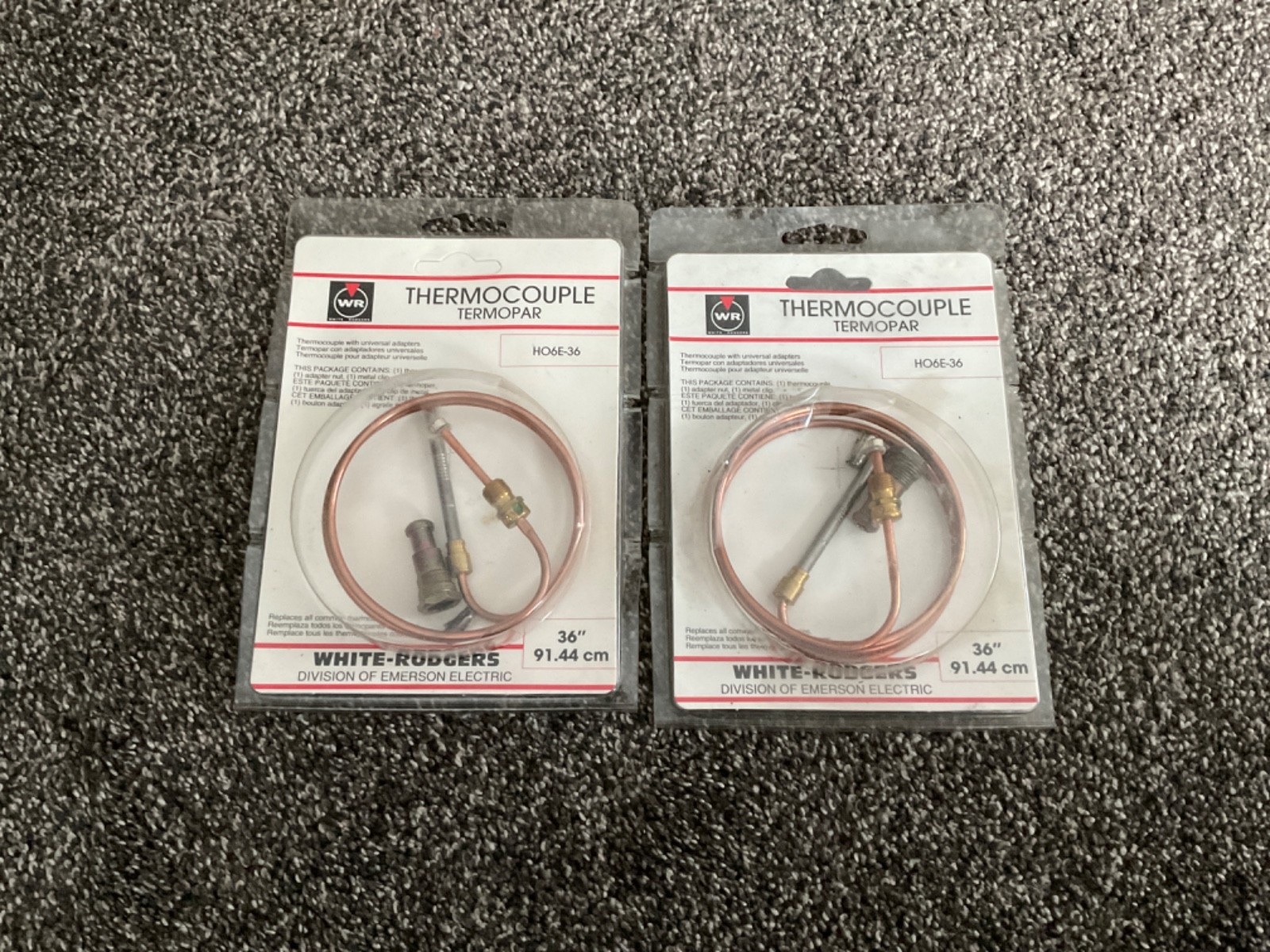 Lot of 2 new White-Rodgers HO6E-36 thermocouple
