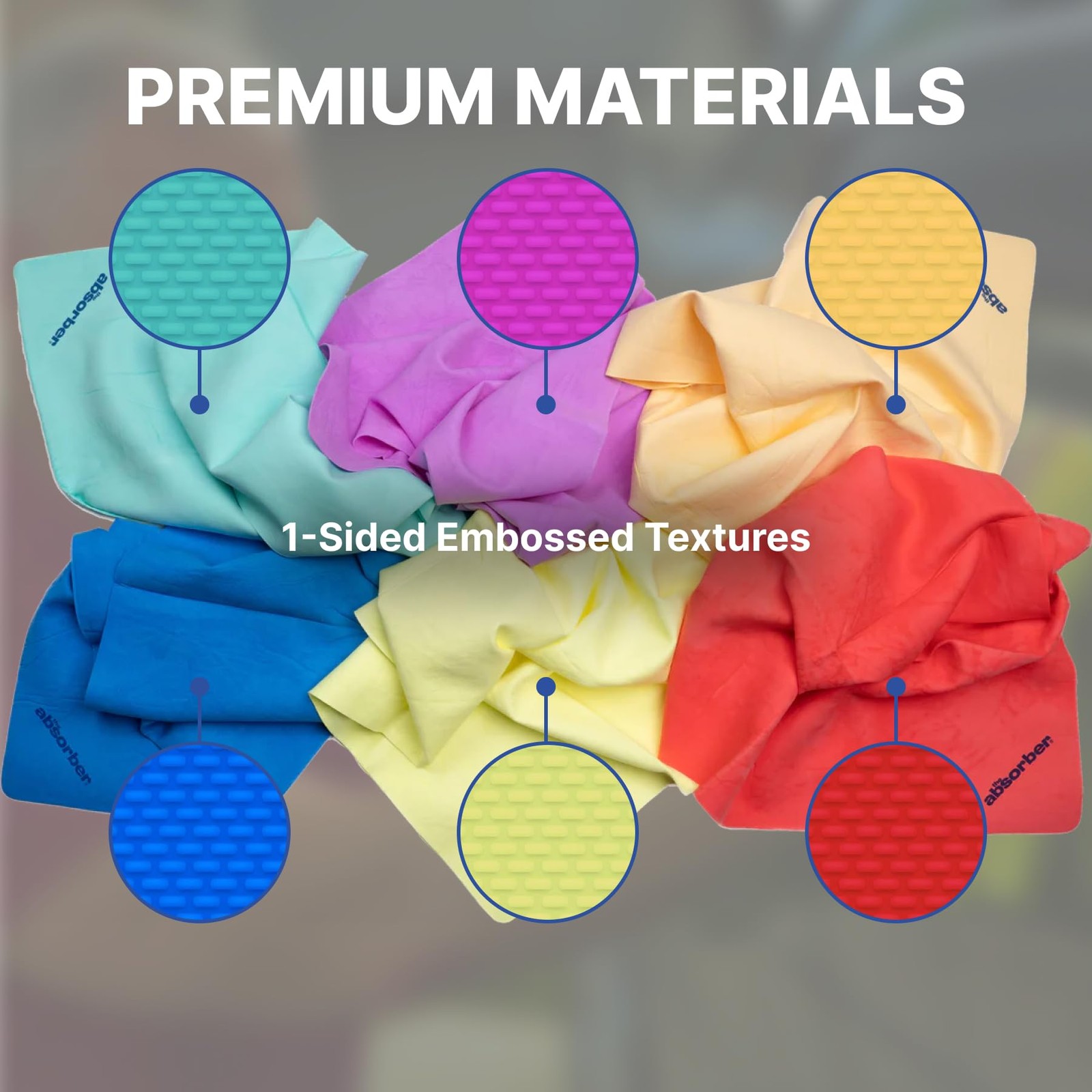 CleanTools The Absorber® Large 17" x 27", Assorted Colors, Large, Assortment