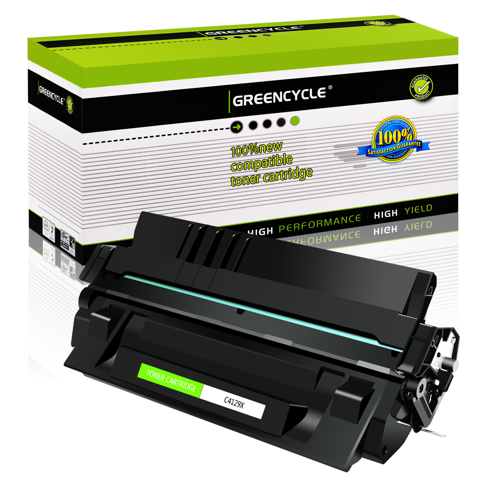 C4129X 29X Black Toner Cartridge Compatible For HP LaserJet 5000 5000dn 5100dtn
