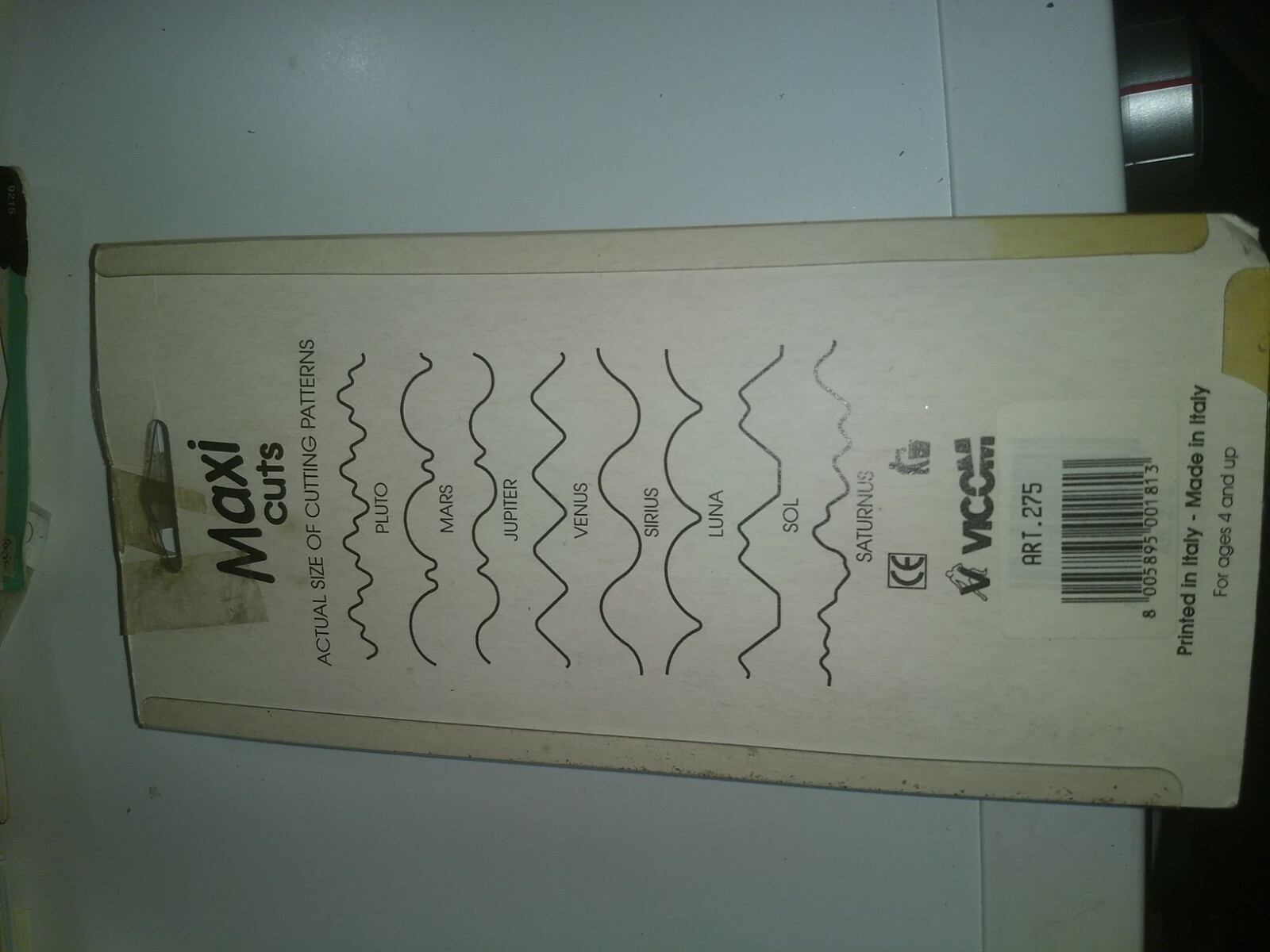 MAXI CUTS SCISSORS FOR CRAFTS ETC NEW LUNA (F)