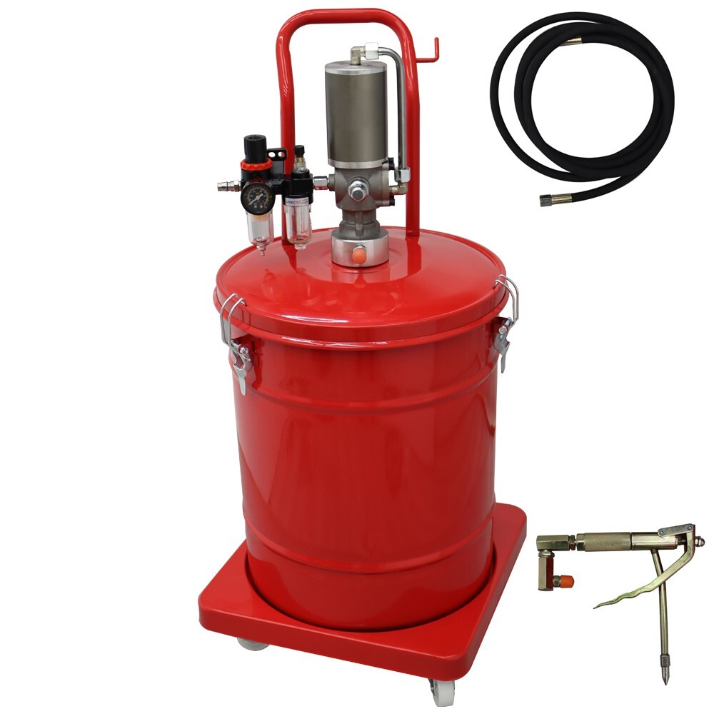 10gal Pneumatic Grease Injector/Butter Filling Machine/Compressed Air Grease Gun