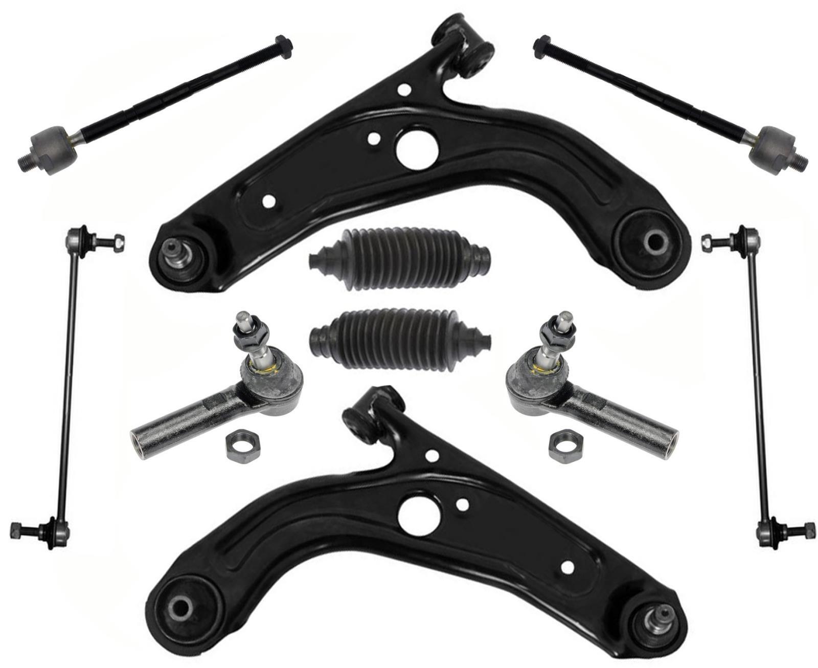 Front Lower Control Arms Ball Joint Tie Rods For Fiat 500 2012 2014 2015 2017