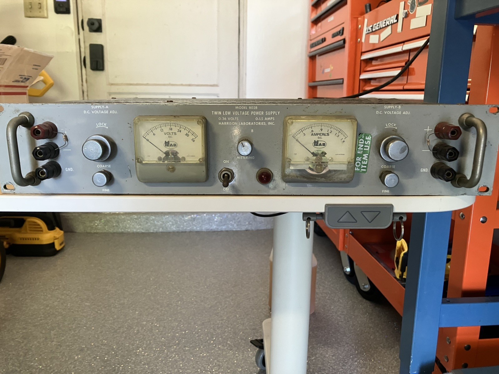 Harrison Laboratories 802B Twin Low Voltage Power Supply