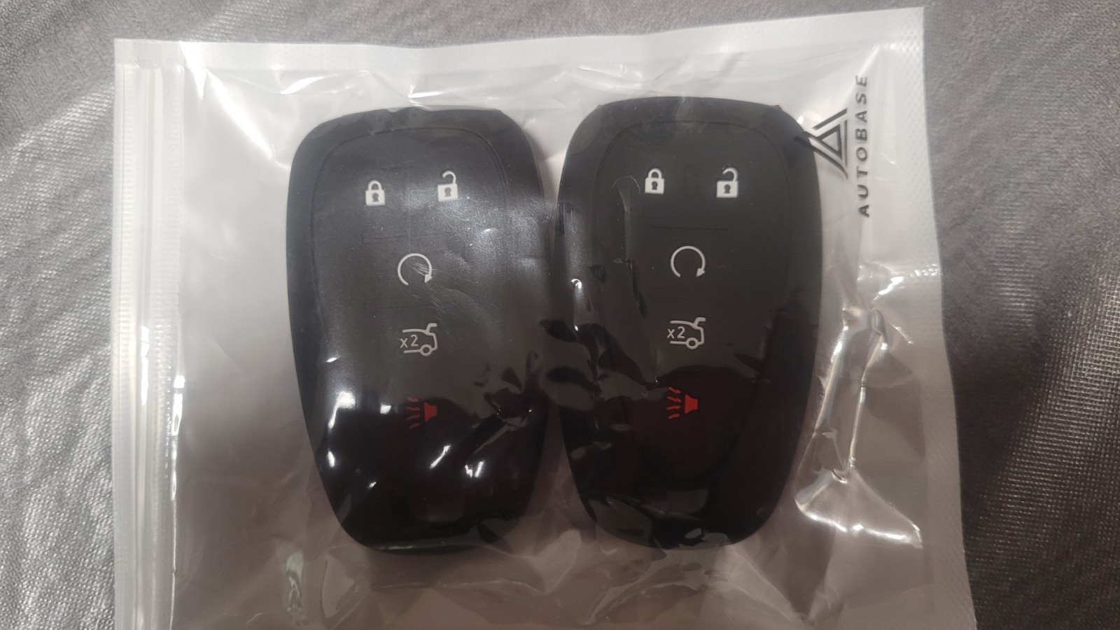 Key Fob Cover for Chevy Malibu Camaro Equinox Traverse Cruze 5-Button Keys