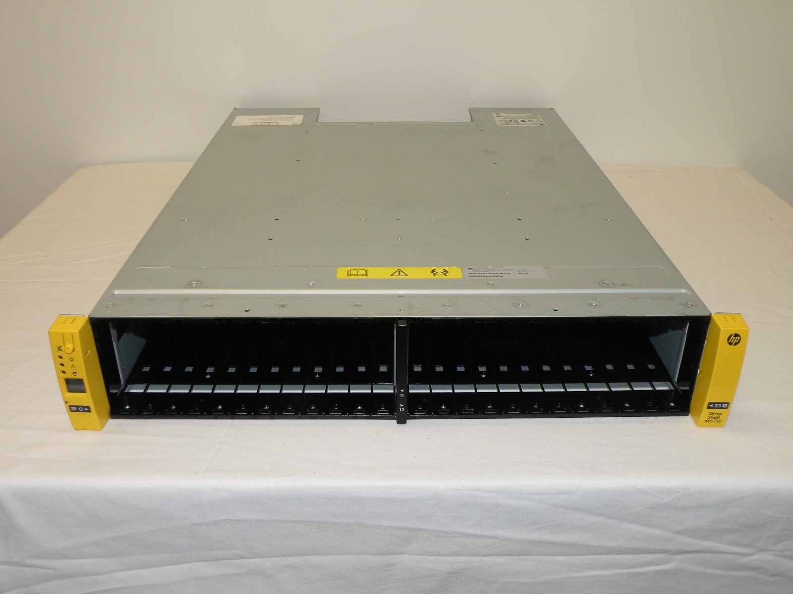 HP QR490-63001 3PAR STORSERV M6710 24 SFF SAS 2U DRIVE SHELF DUAL PSU & DUAL I/O