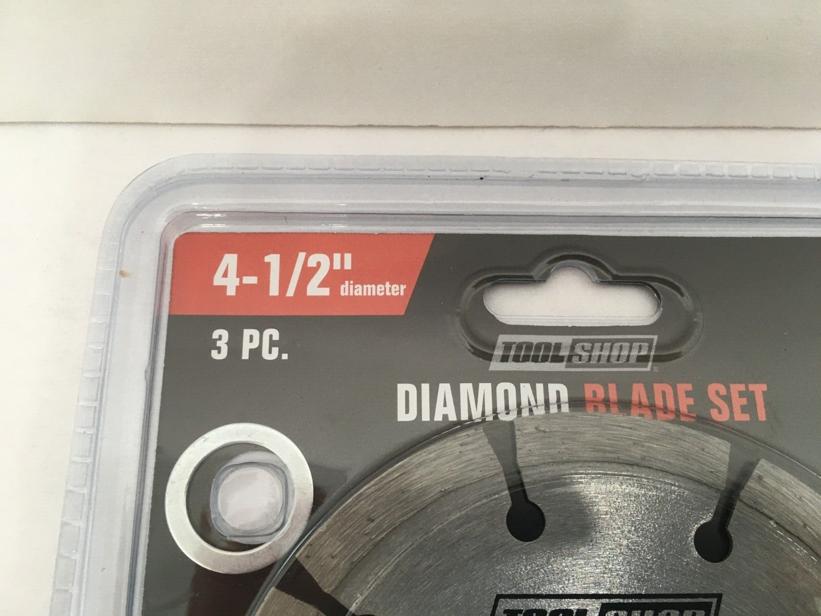 NEW Tool Shop 3-pc Diamond Blade Set 4-1/2" - Segmented, Continuous, & Turbo Rim
