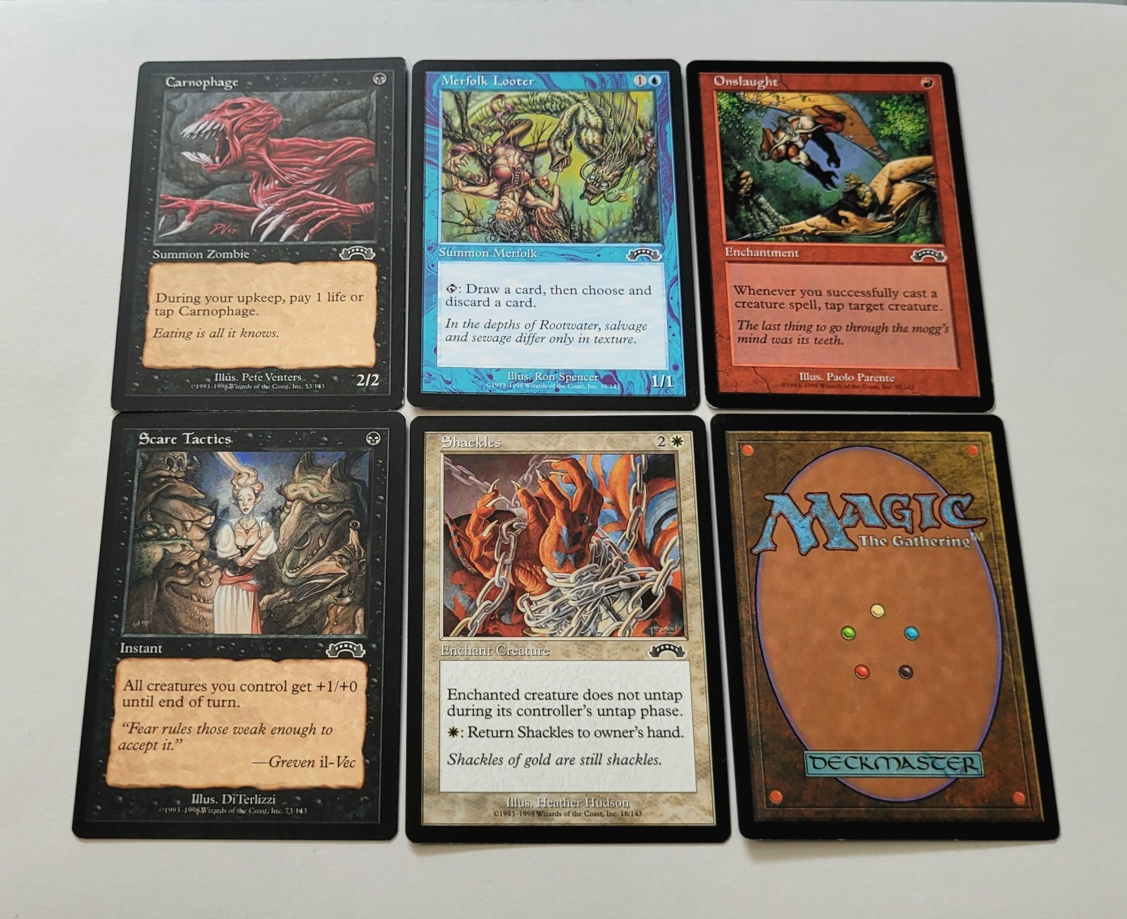 MTG Magic The Gathering: Exodus U-pick/Complete Your Set