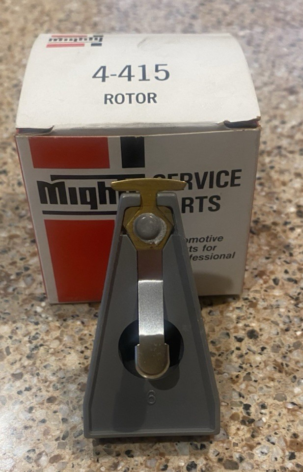 Mighty Auto Service Parts ~  Distributor Rotor 4-415 ~ New ~ Old Stock