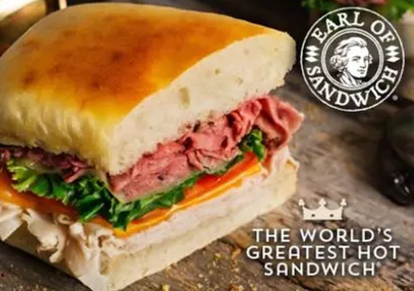 Earl of Sandwich $100 e-Gift Card for Sale (No Expiration Date and No Fee Apply)