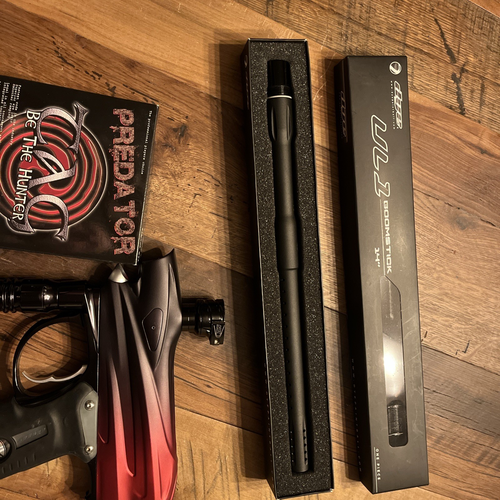 Red Fade Dye DM5 Paintball Marker