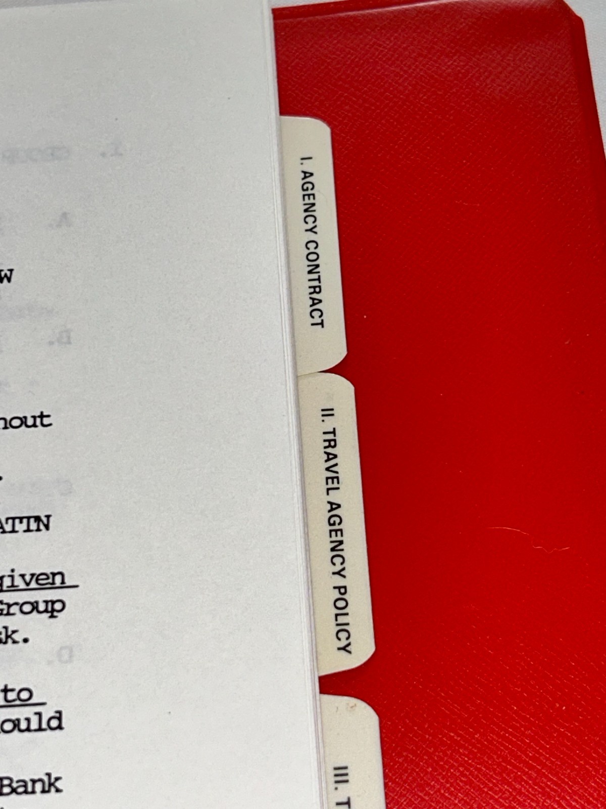 Vintage TWA Ring Binder Product Knowledge HandBook 1993