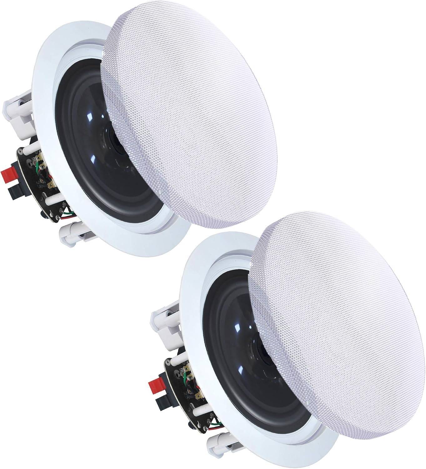 Vaiyer VRIC525 5.25-Inch 175 Watt 2-Way Ceiling Speaker System - Pair