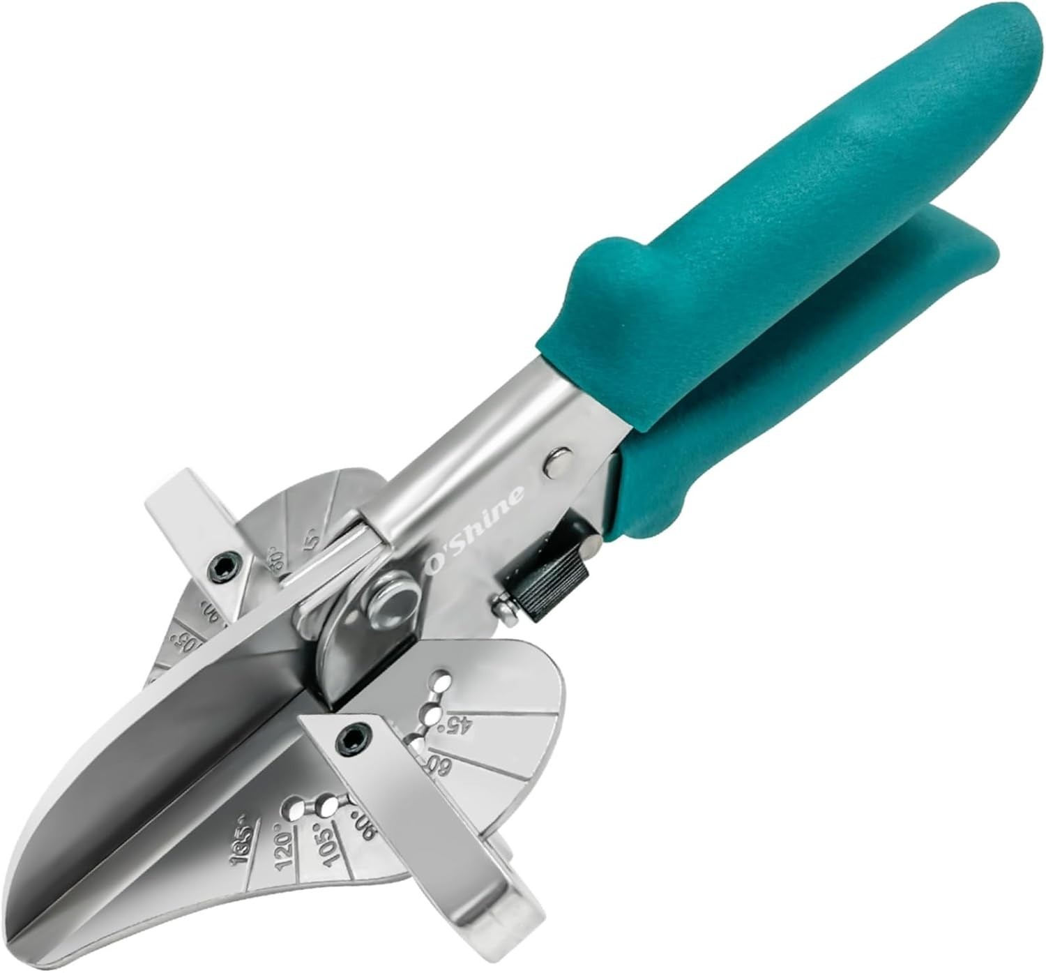 O’Shine Miter Shears Explorer for Angular Cutting Molding Crafting Wood, Quar...