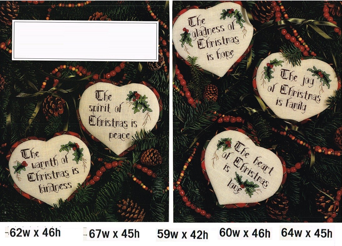 HEARTFELT MESSAGES  CROSS STITCH PATTERN  ONLY   -  4B10