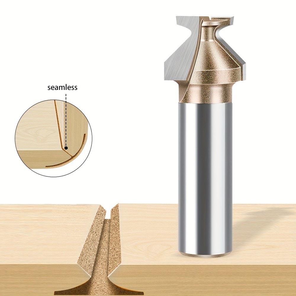 Professional-Grade Arc Bending Tool 1/4"&1/2" R8 Shank for Woodworking Cabinets
