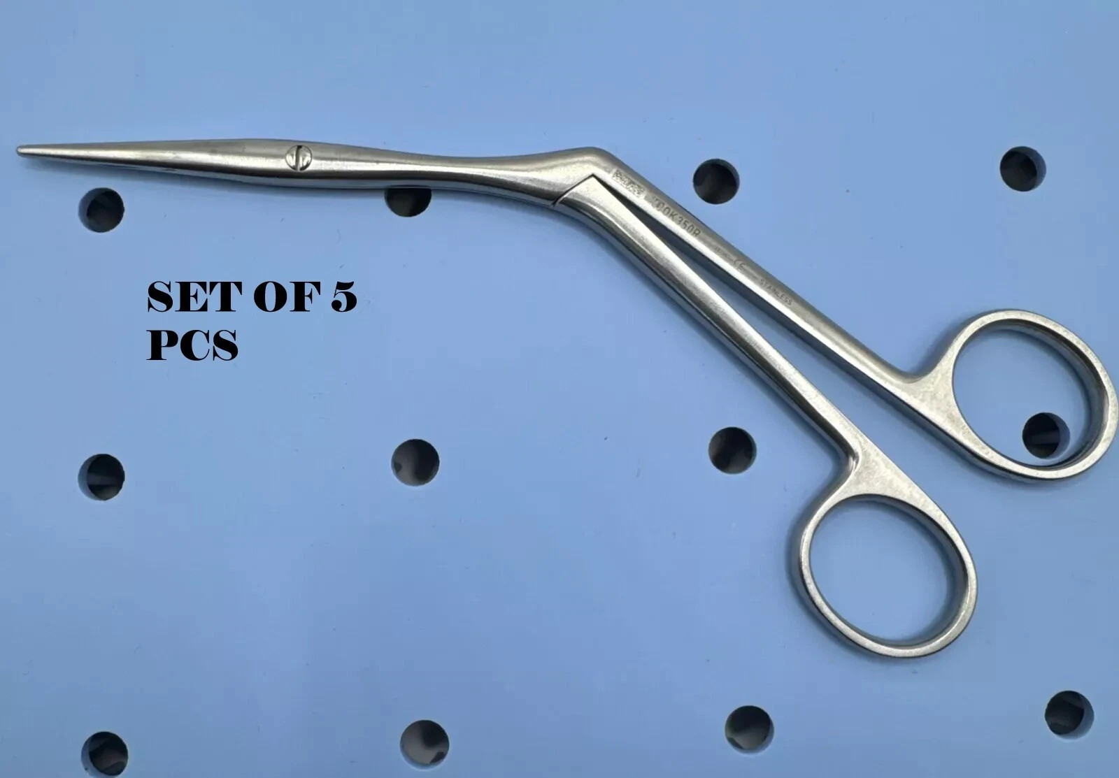 Aesculap OK350R Surgical Heymann Knight ENT Scissors SET OF 5 PCS
