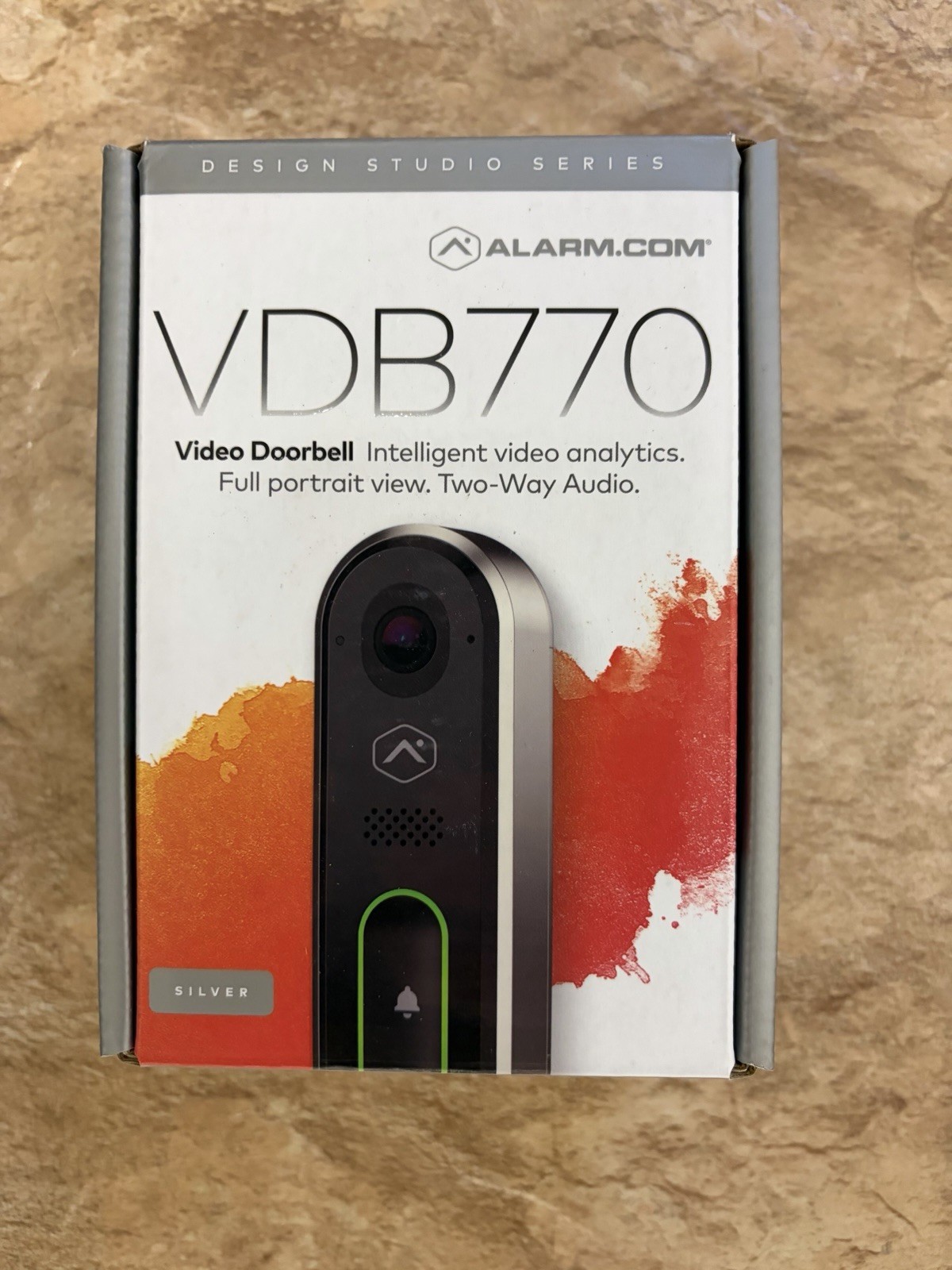 Alarm.com Doorbell Camera  ADC-VDB770-S (Silver Model) Qolsys 2GIG IQ2 IQ4 IQ5