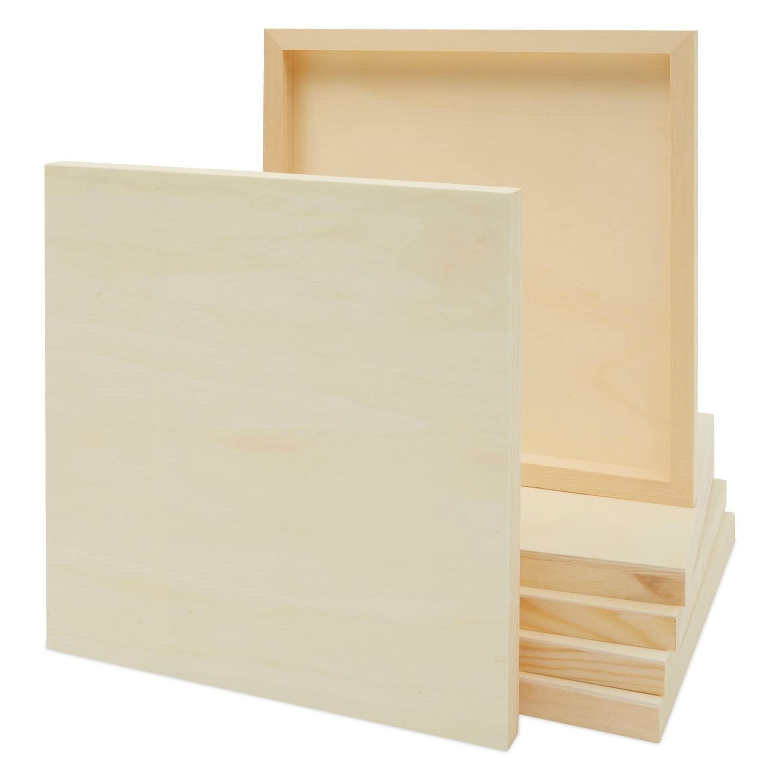 Bright Creations Wood Squares for Crafts - 12 x 12 in, 12x12 inch, inch