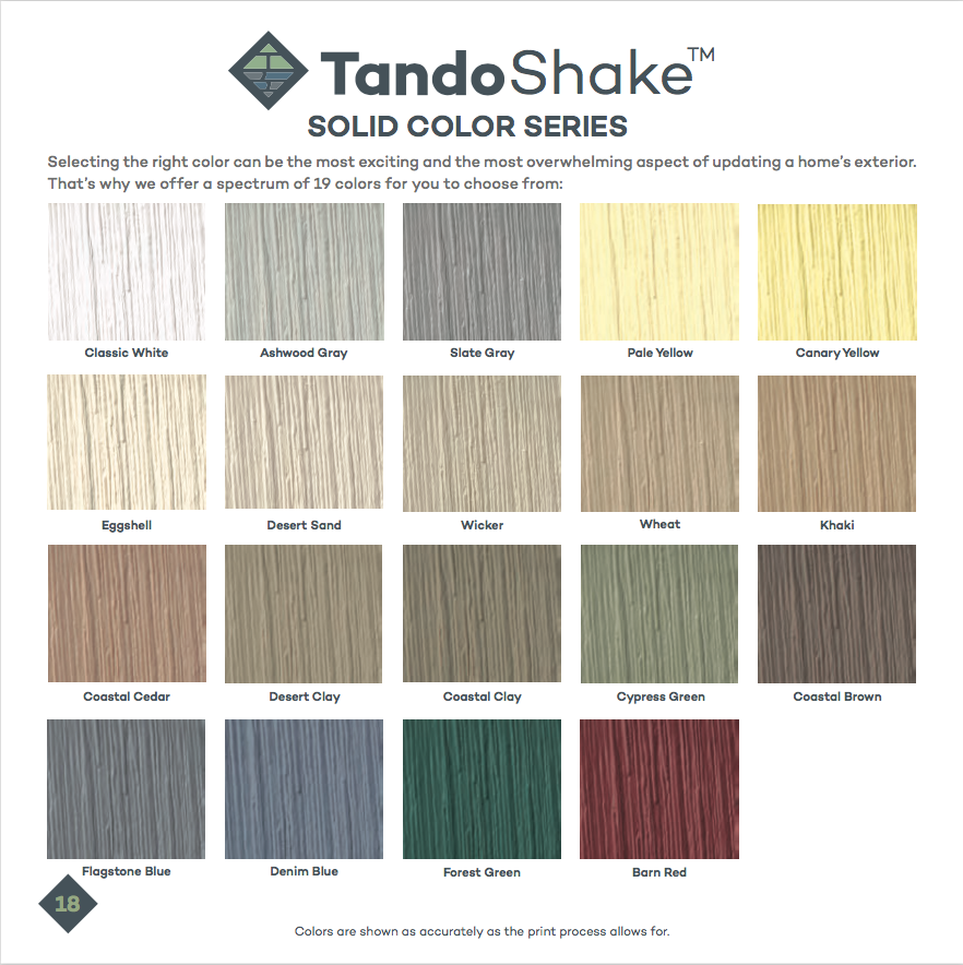 Vinyl Siding Hand Split Shake Tando Free Shipping
