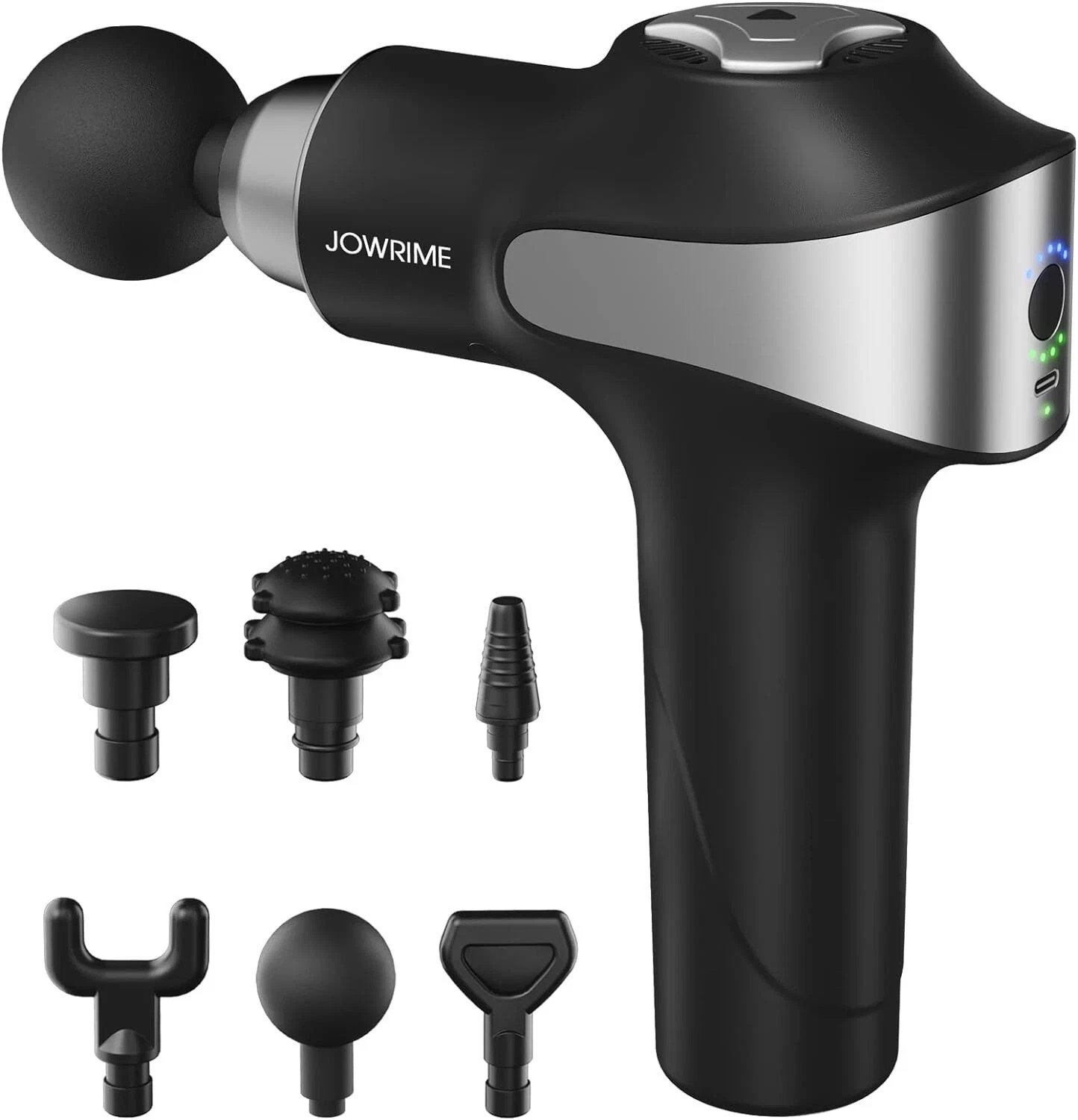 Massage Gun Percussion Massager Deep Tissue Muscle Vibrating Relaxing 7 head